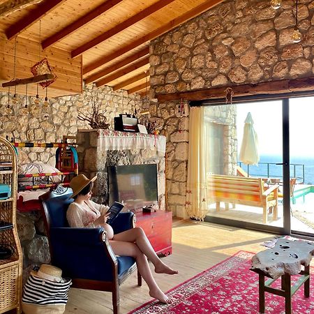Shavilla Kalkan - Yali ' Da Korunakli 1+1 Villa Patara Buitenkant foto
