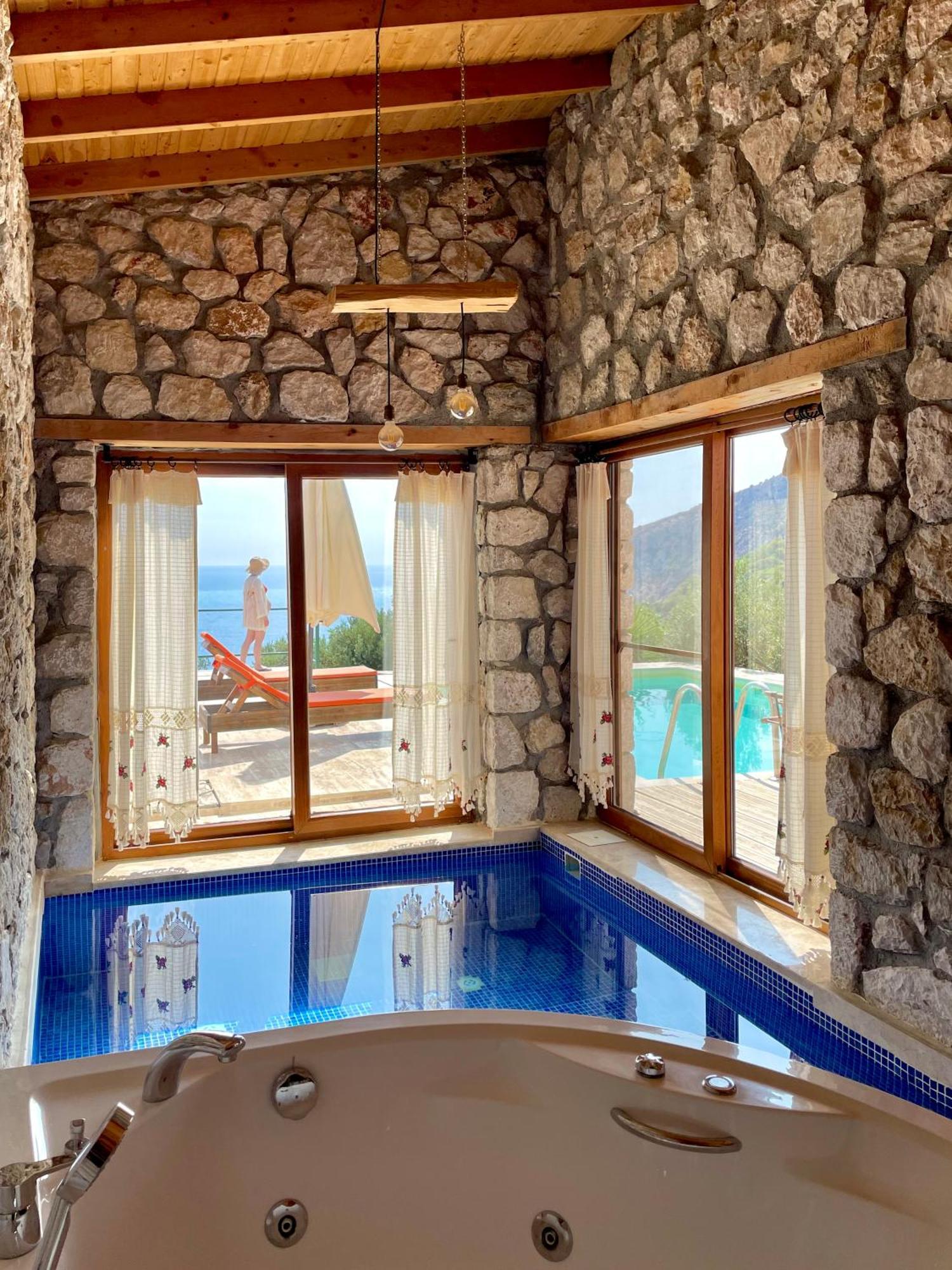 Shavilla Kalkan - Yali ' Da Korunakli 1+1 Villa Patara Buitenkant foto