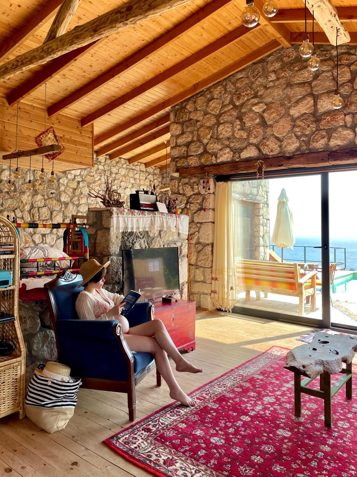 Shavilla Kalkan - Yali ' Da Korunakli 1+1 Villa Patara Buitenkant foto